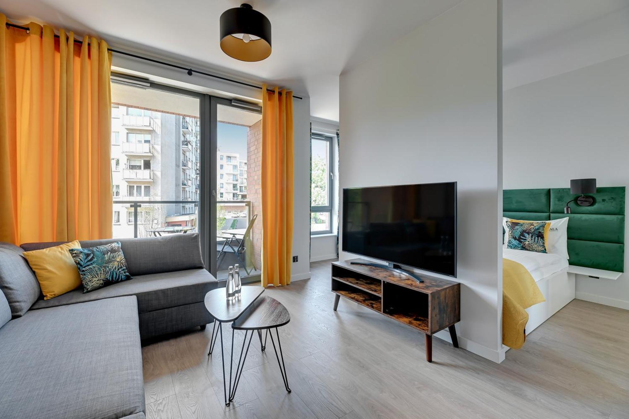 Scala City Center Apartments With Parking By Lion Apartments Danzig Exterior foto